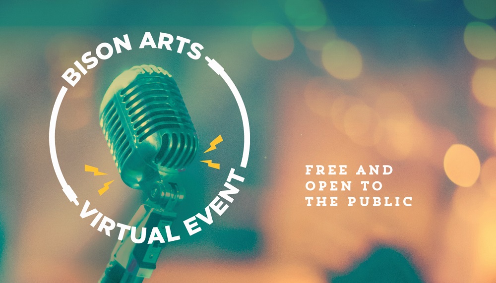 Banner: Bison Arts Virtual Event | Free and Open to the Public