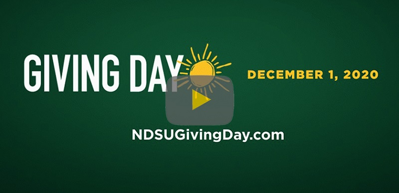Video: NDSU Giving Day | December 1, 2020 | NDSUGivingDay.com